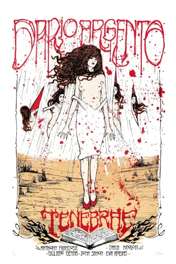 Poster to the movie "Tenebre" #936719