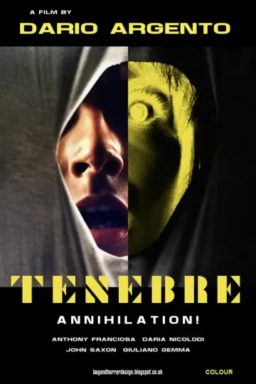 Poster to the movie "Tenebre" #936735