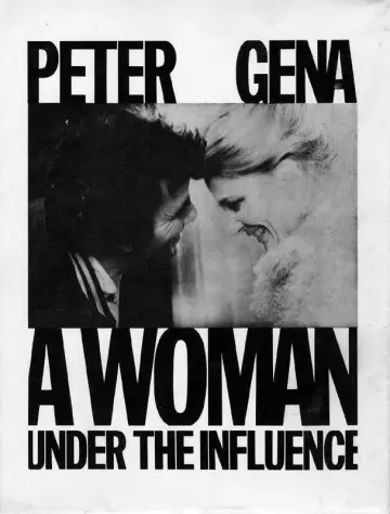 Poster to the movie "A Woman Under the Influence" #754155