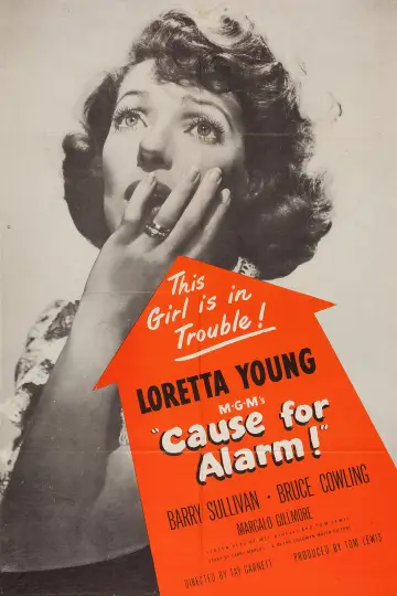 Poster to the movie "Cause for Alarm!" #1031306