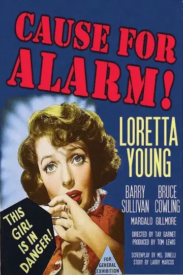 Poster to the movie "Cause for Alarm!" #1031309