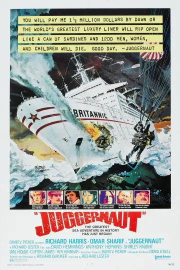 Poster to the movie "Juggernaut" #704576