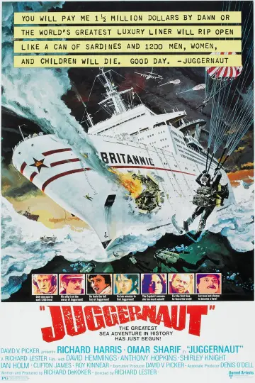 Poster to the movie "Juggernaut" #704586