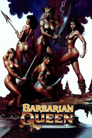 Poster to the movie "Barbarian Queen" #923281