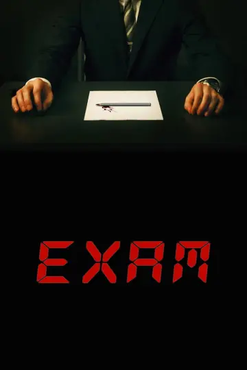 Poster to the movie "Exam" #897638