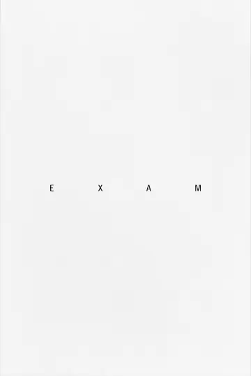 Poster to the movie "Exam" #93722