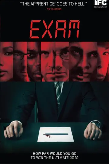 Poster to the movie "Exam" #93725