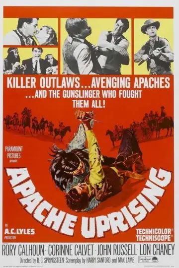 Poster to the movie "Apache Uprising" #1134930
