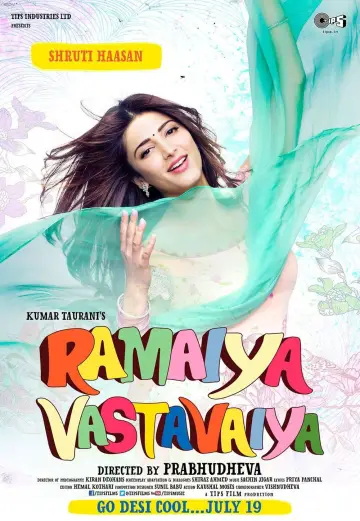 Poster to the movie "Ramaiya Vastavaiya" #838154