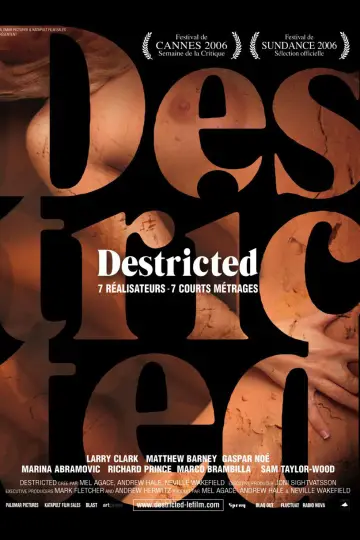 Poster to the movie "Destricted" #1096338