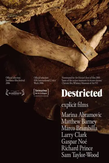 Poster to the movie "Destricted" #1096342