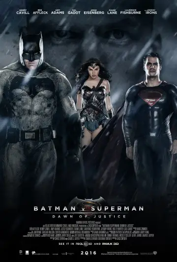 Poster to the movie "Batman v Superman: Dawn of Justice" #21826