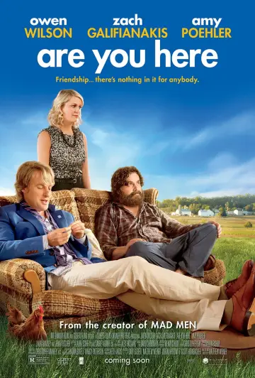 Poster to the movie "Are You Here" #1052737