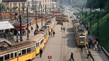 Budapest Retro poster