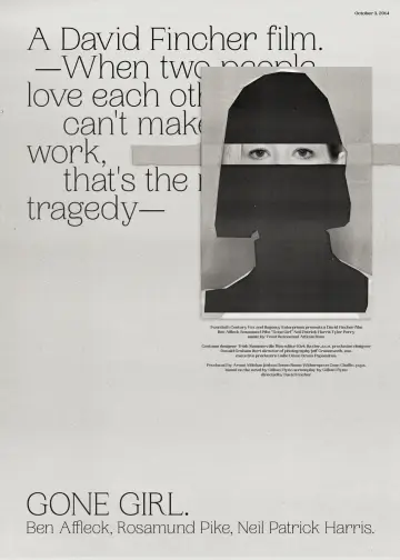 Poster to the movie "Gone Girl" #842013