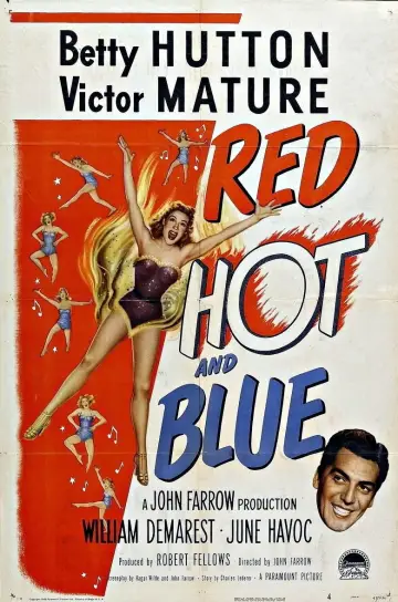 Poster to the movie "Red, Hot and Blue" #971835