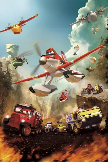 Poster to the movie "Planes: Fire & Rescue" #971878