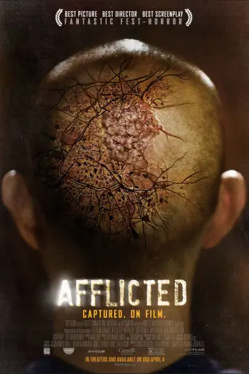 Poster to the movie "Afflicted" #1060014