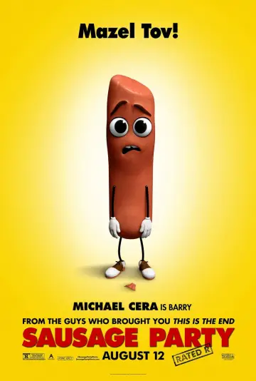 Poster to the movie "Sausage Party" #657674