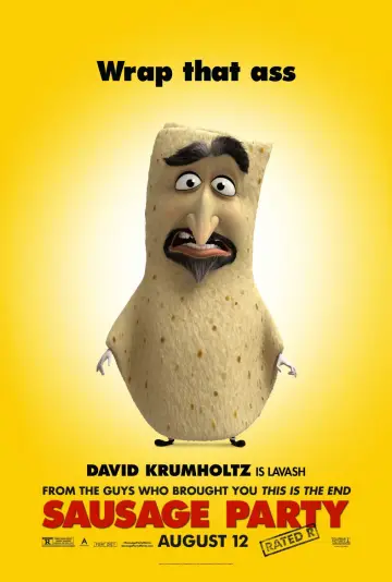 Poster to the movie "Sausage Party" #657675