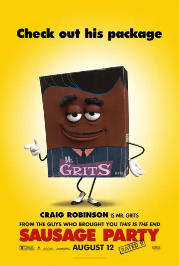 Poster to the movie "Sausage Party" #657677