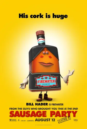 Poster to the movie "Sausage Party" #657683