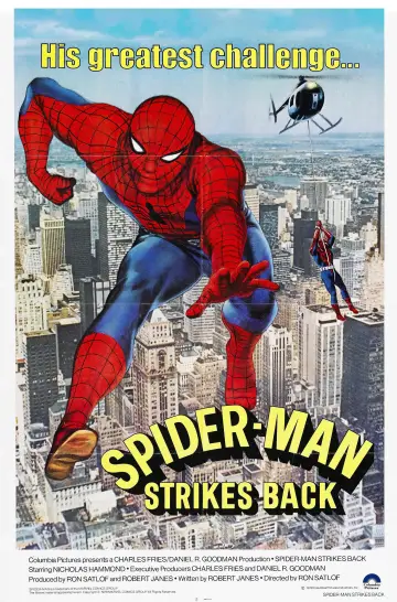 Poster to the movie "Spider-Man Strikes Back" #981341