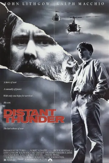Poster to the movie "Distant Thunder" #1141249