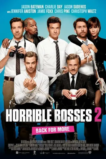 Poster to the movie "Horrible Bosses 2" #668657