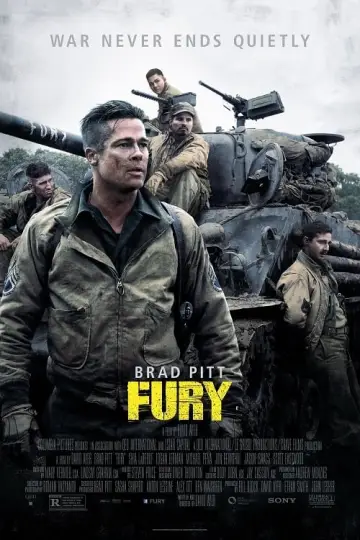 Poster to the movie "Fury" #168712