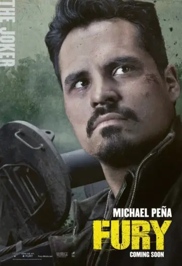 Poster to the movie "Fury" #560119