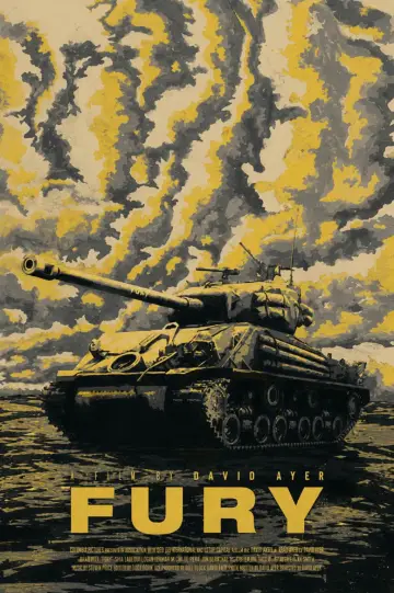 Poster to the movie "Fury" #831476