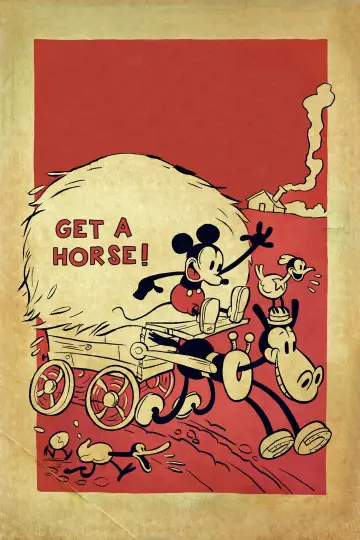 Poster to the movie "Get a Horse!" #1579989
