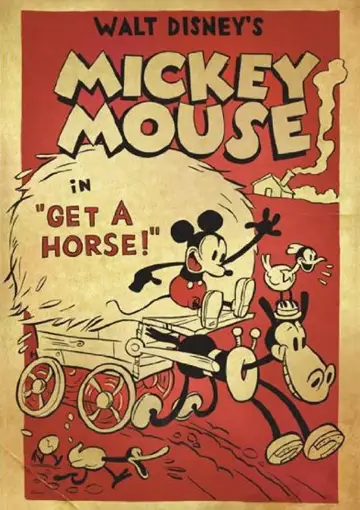 Poster to the movie "Get a Horse!" #1579991