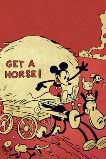 Poster to the movie "Get a Horse!" #1579994