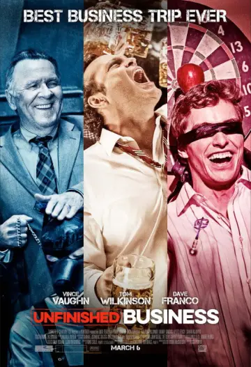 Poster to the movie "Unfinished Business" #1006870