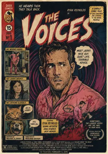 Poster to the movie "The Voices" #1410896