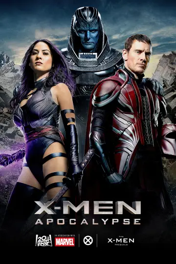 Poster to the movie "X-Men: Apocalypse" #721732