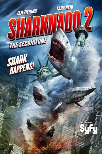 Poster to the movie "Sharknado 2: The Second One" #1006717
