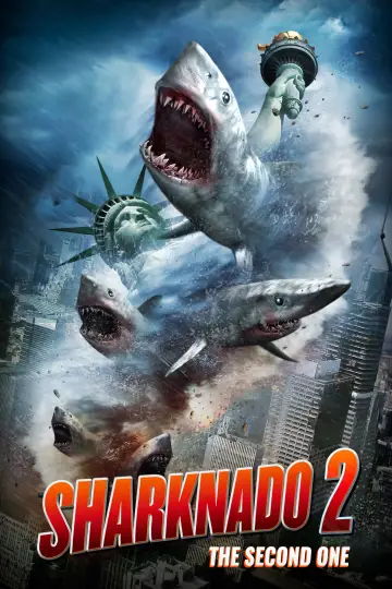 Poster to the movie "Sharknado 2: The Second One" #1006718