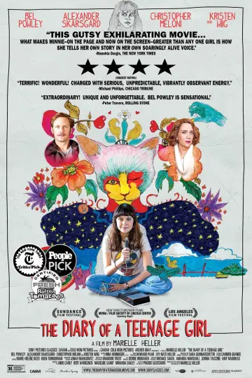 Poster to the movie "The Diary of a Teenage Girl" #153645
