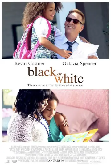 Poster to the movie "Black or White" #994584