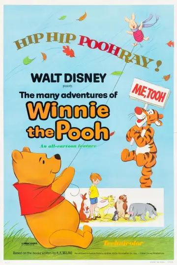 Poster to the movie "The Many Adventures of Winnie the Pooh" #865804