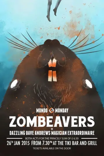 Poster to the movie "Zombeavers" #878580