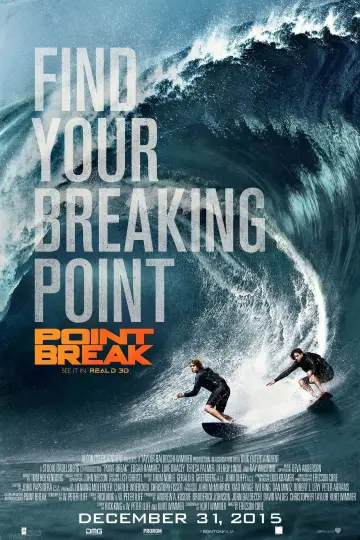 Poster to the movie "Point Break" #677558