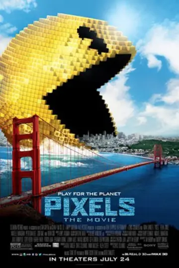 Poster to the movie "Pixels" #565871