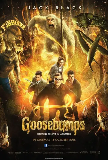 Poster to the movie "Goosebumps" #850379