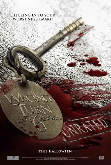 Poster to the movie "Wrong Turn 6: Last Resort" #851590