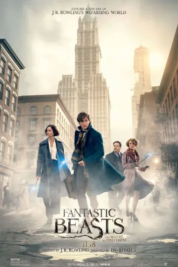 Poster to the movie "Fantastic Beasts and Where to Find Them" #590623