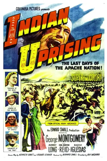 Poster to the movie "Indian Uprising" #1137002